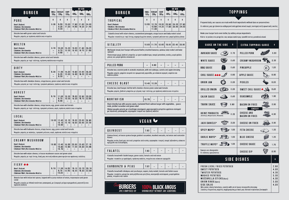 Menu Burger Shop Nicosia-1
